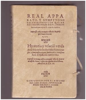 REAL APPARATO, Y SUMPTUOSO. RECIBIMIENTO CON QUE MADRID (como cafa y morada de fu M.) | 9999900190199 | Libros antiguos y de segunda mano con historia