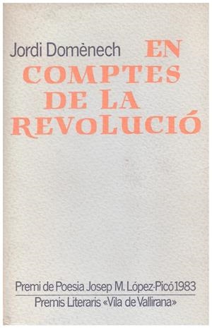 EN COMPTES DE LA REVOLUCIÓ | 9999900190823 | Domènech, Jordi | Libros antiguos y de segunda mano con historia