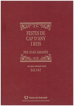 FESTES DE CAP D'ANY I REIS | 9999900192759 | Amades, Joan | Libros antiguos y de segunda mano con historia