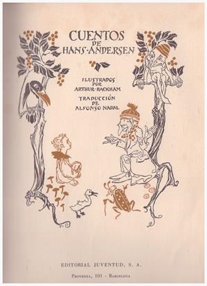 CUENTOS DE ANDERSEN | 9999900193008 | Andersen, Hans Christian | Libros antiguos y de segunda mano con historia