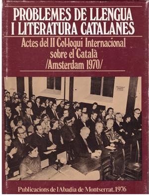 PROBLEMES DE LLENGUA I LITERATURA CATALANES | 9999900194333 | Libros antiguos y de segunda mano con historia