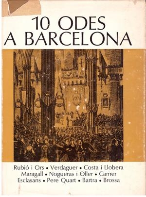 10 ODES A BARCELONA | 9999900195859 | AA.VV | Libros antiguos y de segunda mano con historia