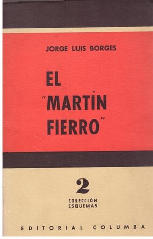 EL "MARTIN FIERRO " | 9999900199444 | Borges, Jorge Luis | Libros antiguos y de segunda mano con historia