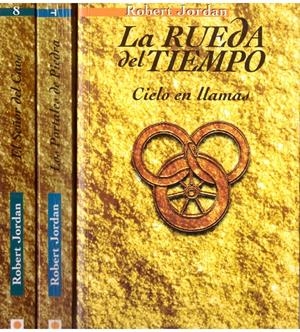 LA RUEDA DEL TIEMPO 3 TOMOS. CIELO EN LLAMAS / LOS PORTALES DE PIEDRA / EL SEÑOR DEL CAOS | 9999900199482 | Jordan, Robert | Libros antiguos y de segunda mano con historia