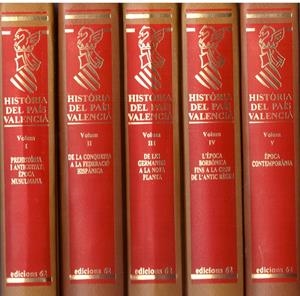 HISTÒRIA DEL PAÍS VALENCIÀ 5 VOLUMEN | 9999900200225 | AA.VV | Libros antiguos y de segunda mano con historia