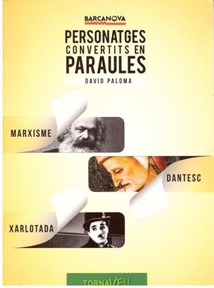 Personatges convertits en paraules | 9999900200300 | Paloma, David | Libros antiguos y de segunda mano con historia