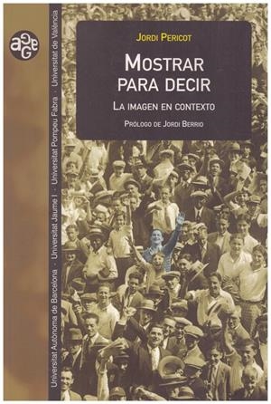 MOSTRAR PARA DECIR | 9999900200409 | Pericot i Canaleta, Jordi | Libros antiguos y de segunda mano con historia