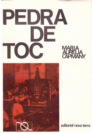 PEDRA DE TOC | 9999900201925 | Capmany, Aurelia Maria | Libros antiguos y de segunda mano con historia
