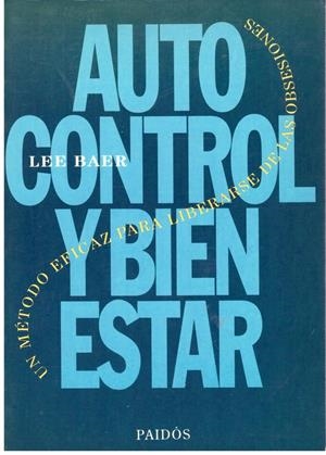 Autocontrol y bienestar | 9999900204674 | Baer, Lee | Libros antiguos y de segunda mano con historia