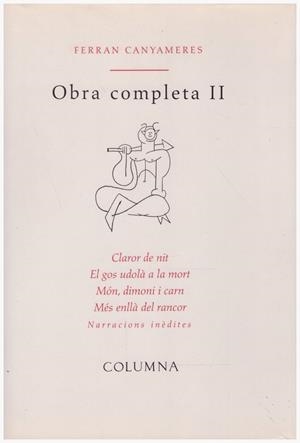OBRA COMPLETA II | 9999900205374 | Canyameres, Ferran | Libros antiguos y de segunda mano con historia
