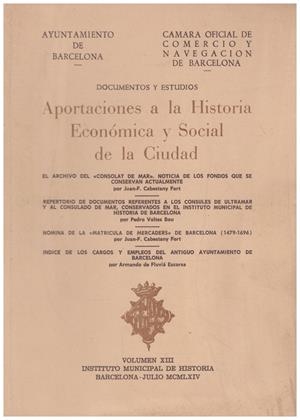 APORTACIONES A LA HISTORIA ECONÓMICA Y SOCIAL DE LA CIUDAD | 9999900206876 | Libros antiguos y de segunda mano con historia