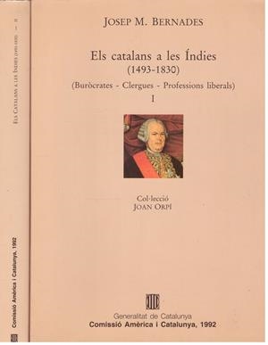 ELS CATALANS A LES INDIES ( 1493-1830 ) 2 TOMOS | 9999900207071 | Bernades, M. Josep | Libros antiguos y de segunda mano con historia