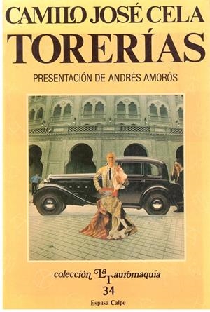 TORERIAS | 9999900207088 | Cela, Camilo Jose | Libros antiguos y de segunda mano con historia