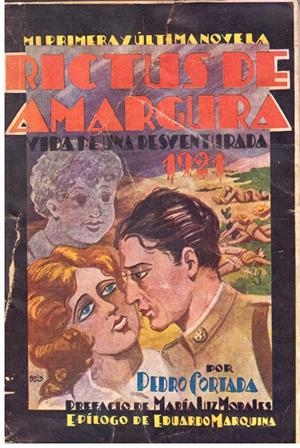 RICTUS DE AMARGURA 1921 VIDA DE UNA DESVENTURADA | 9999900207484 | Cortada, Pedro | Libros antiguos y de segunda mano con historia