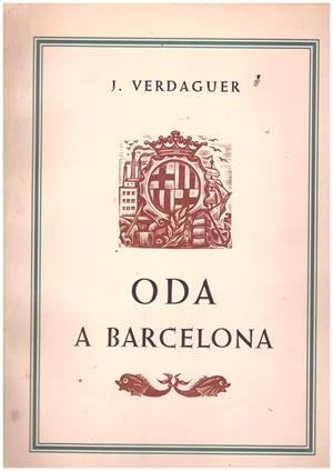 ODA A BARCELONA | 9999900207583 | VERDAGUER | Libros antiguos y de segunda mano con historia