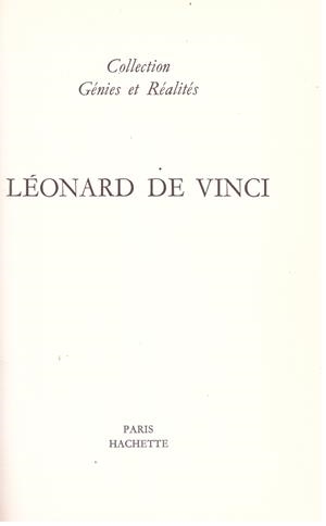 LEONARD DE VINCI | 9999900209662 | Libros antiguos y de segunda mano con historia