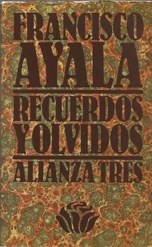 RECUERDOS Y OLVIDOS | 9999900210118 | Ayala, Francisco | Libros antiguos y de segunda mano con historia