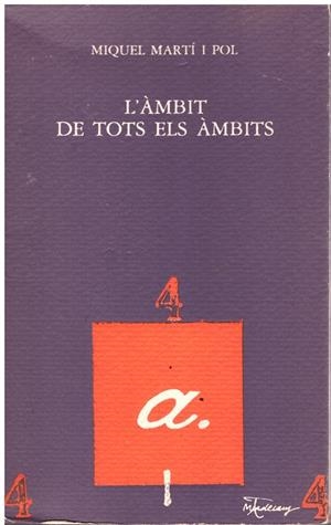 L'ÀMBIT DE TOTS ELS AMBITS | 9999900210873 | Martí i Pol, Miquel | Libros antiguos y de segunda mano con historia