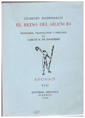 EL REINO DEL SILENCIO | 9999900214581 | Rodenbach, Georges | Libros antiguos y de segunda mano con historia