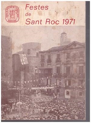 FESTES DE SANT ROC. BARCELONA, 1971 | 9999900214864 | Libros antiguos y de segunda mano con historia