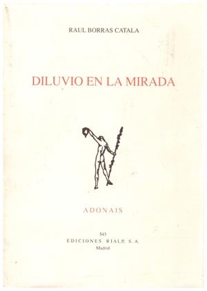 DILUVIO EN LA MIRADA | 9999900217520 | Catala, Borras Raul | Libros antiguos y de segunda mano con historia