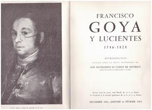 FRANCISCO GOYA Y LUCIENTES 1746 - 1828 | 9999900218404 | AA.VV | Libros antiguos y de segunda mano con historia