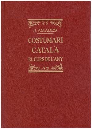 COSTUMARI CATALA. 5 Vols | 9999900219982 | Amades, Joan | Llibres de Companyia - Libros de segunda mano Barcelona