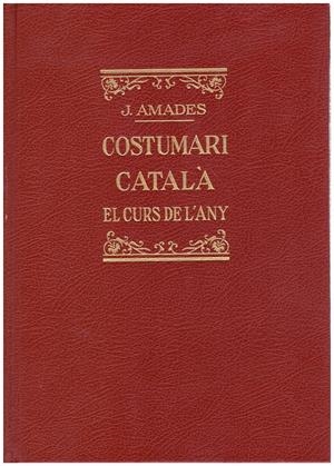 COSTUMARI CATALA. 5 Vols | 9999900219982 | Amades, Joan | Llibres de Companyia - Libros de segunda mano Barcelona