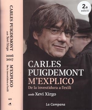 M'EXPLICO  | 9999900221015 | Puigdemont, Carles - Xirgo, Xevi | Libros antiguos y de segunda mano con historia