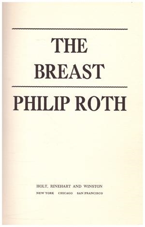 THE BREAST | 9999900221329 | Roth, Philip | Libros antiguos y de segunda mano con historia