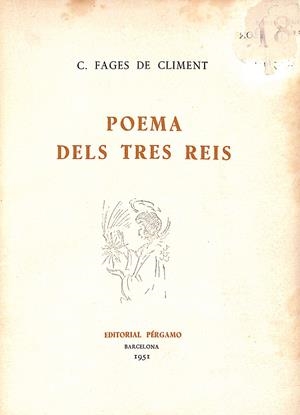 POEMA DELS TRES REIS | 9999900224825 | Fages de Climent, Carles | Libros antiguos y de segunda mano con historia