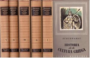 HISTORIA DE LA CULTURA GRIEGA | 9999900225532 | Burckhardt, Jacob. | Libros antiguos y de segunda mano con historia