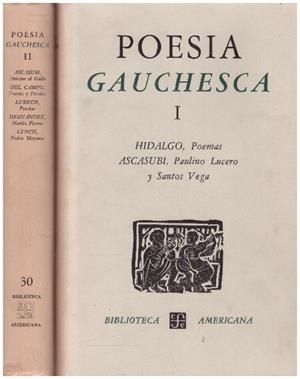 POESIA GAUCHESCA 2 TOMOS | 9999900226607 | AA.VV | Libros antiguos y de segunda mano con historia