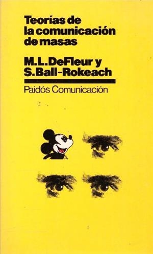 TEORIAS DE LA COMUNICACIÓN DE MASAS | 9999900228076 | L. De Fleur, Melvin y J. Ball-Rokeach, Sandra | Libros antiguos y de segunda mano con historia
