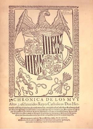 CRONICA DE LOS REYES CATOLICOS (1567) | 9999900228878 | del Pulgar, Fernando | Libros antiguos y de segunda mano con historia