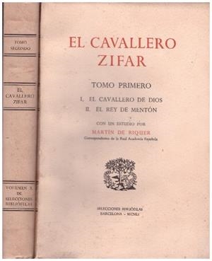 EL CABALLERO ZIFAR 2 TOMOS | 9999900228922 | Riquer, Martin de | Libros antiguos y de segunda mano con historia