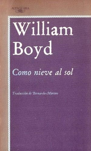 COMO NIEVE AL SOL | 9999900229882 | Boyd, William | Libros antiguos y de segunda mano con historia