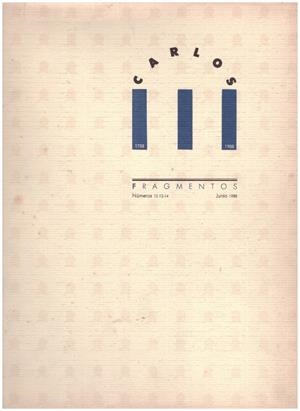 CARLOS III 1788-1988 | 9999900232714 | AA.VV | Libros antiguos y de segunda mano con historia