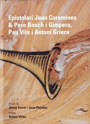 EPISTOLARI DE JOAN COROMINES  | 9999900232806 | Coromines, Joan | Libros antiguos y de segunda mano con historia
