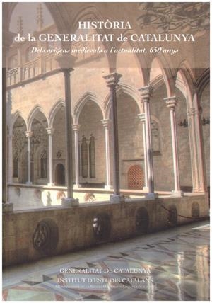 HISTÒRIA DE LA GENERALITAT DE CATALUNYA | 9999900233285 | AA.VV | Libros antiguos y de segunda mano con historia