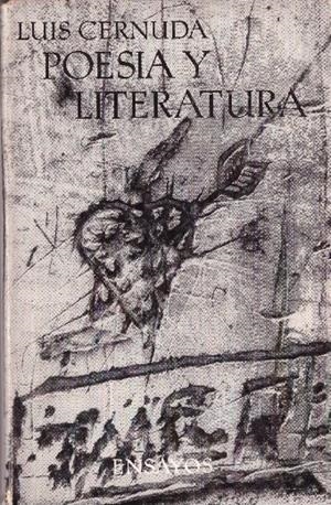 POESIA Y LITERATURA | 9999900233599 | Cernuda, Luis | Libros antiguos y de segunda mano con historia