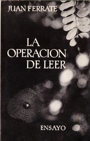 LA OPERACION DE LEER | 9999900233605 | Cernuda, Luis | Libros antiguos y de segunda mano con historia