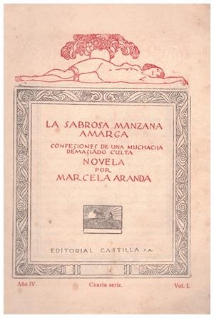 LA SABROSA MANZANA AMARGA | 9999900234596 | Aranda, Marcela | Libros antiguos y de segunda mano con historia