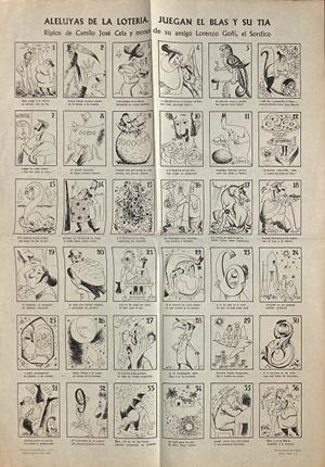 AUCA: ALELUYAS DE LA LOTERIA. JUEGAN EL BLAS Y SU TIA | 9999900235968 | Libros antiguos y de segunda mano con historia