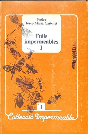 FULLS IMPERMEABLES I | 9999900236903 | AA.VV | Libros antiguos y de segunda mano con historia