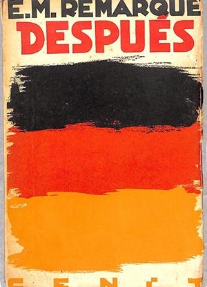 DESPUES | 9999900240405 | Remarque, E.M | Llibres de Companyia - Libros de segunda mano Barcelona
