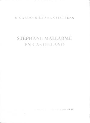 STEPHANE MALLARME EN CASTELLANO. (Solo 1 vol) | 9999900241044 | Mallarmé, Stéphane | Libros antiguos y de segunda mano con historia